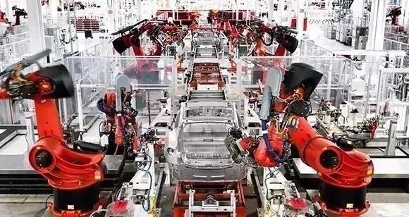 特斯拉工厂被曝光，整个工厂只有150个机器人